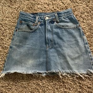 Levi’s denim skirt